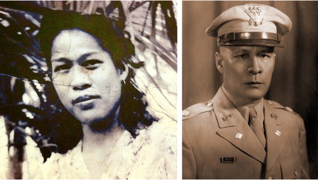 Lola Pulido (shown on the left at age 18) came from a poor family in a rural part of the Philippines. The author’s grandfather “gave” her to his daughter as a gift. 