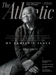 Cover, A Story of Slavery in Modern America, The Atlantic, June 2017